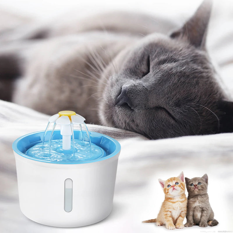 Fonte de água para gatos